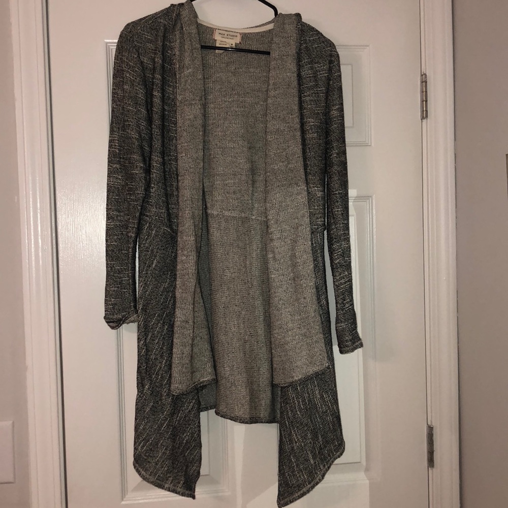 Black and white cardigan
